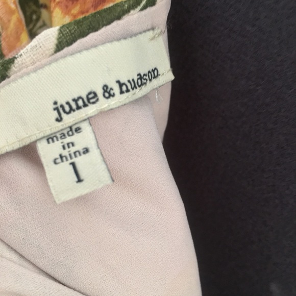 June & Hudson Boho Cold Shoulder Midi Dress - Picture 13 of 16